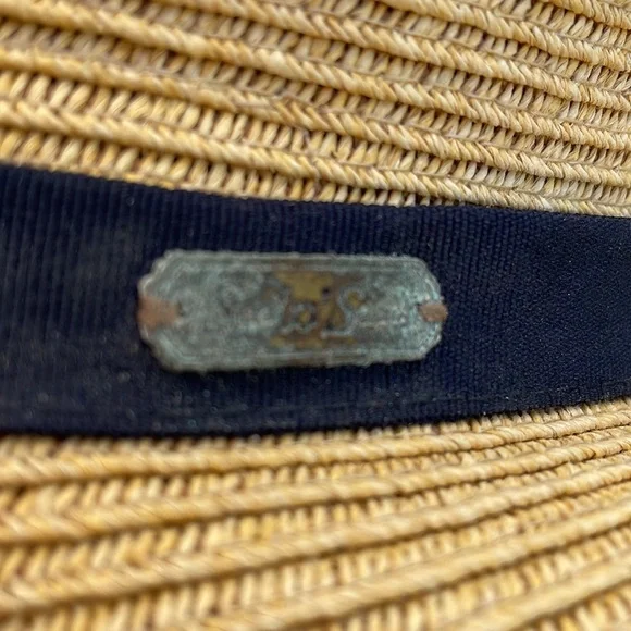 Sun Straw Hat Sz 21.5” - Picture 4 of 7